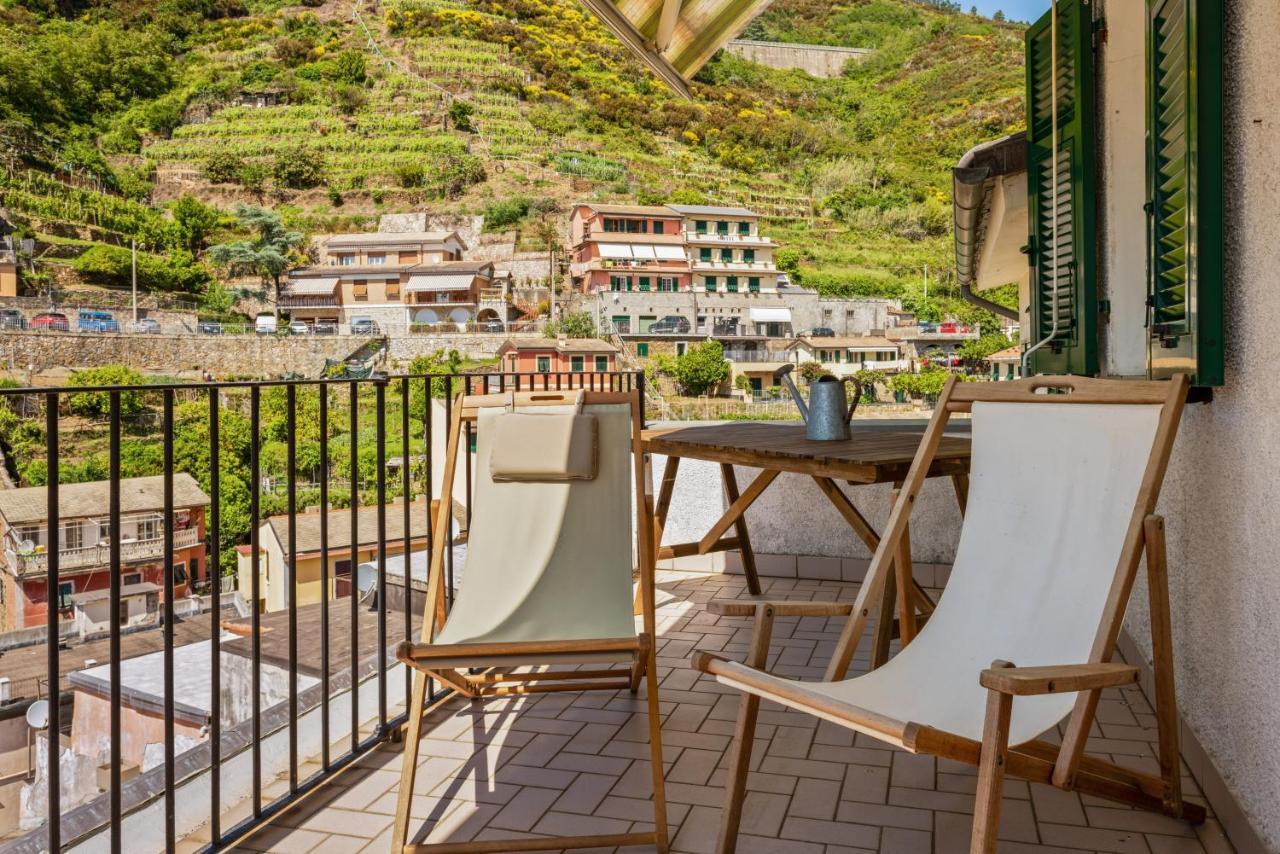 Riomaggiore Panoramic Apartment With Terrace! X6 Eksteriør billede