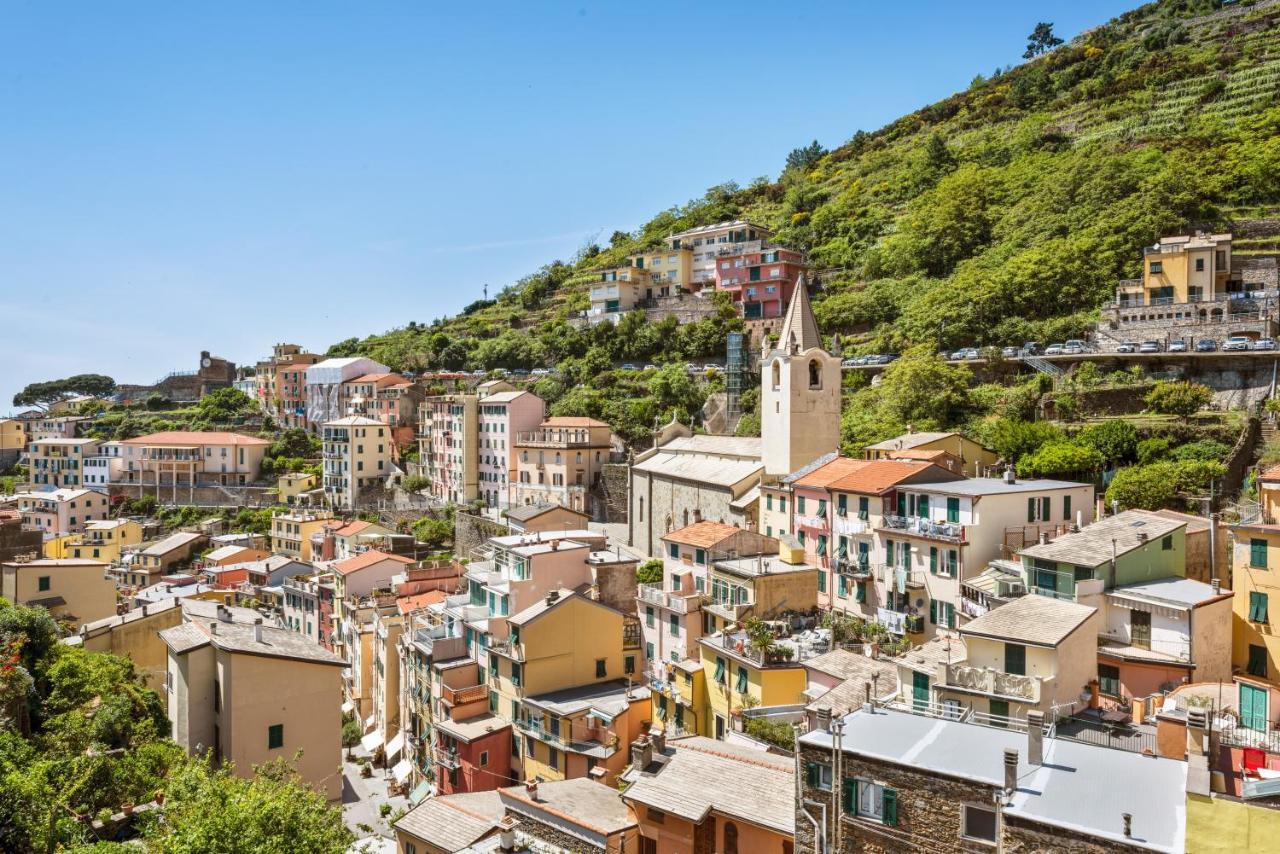 Riomaggiore Panoramic Apartment With Terrace! X6 Eksteriør billede